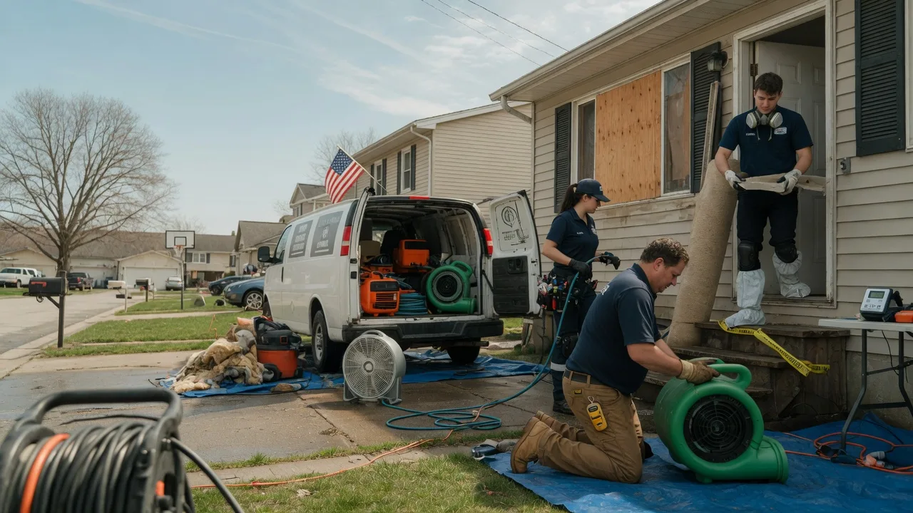 Water Damage Restoration in Fennimore, WI near me